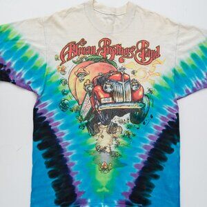 1997 Allman Brothers Band “Mushroom Express” Tie-Dye T-shirt Mens XL